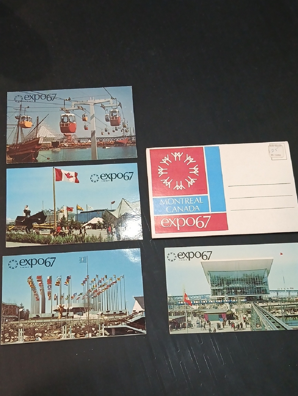 🇨🇦Expo 67 Montreal Vintage Postcard Set NEW & Used